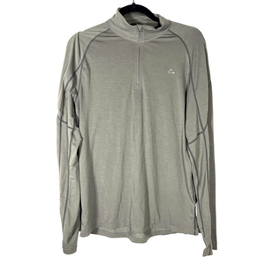 PARADOX Mens 1/4 Zip‎ Merino Blend Pullover Grey NWT Size Small
